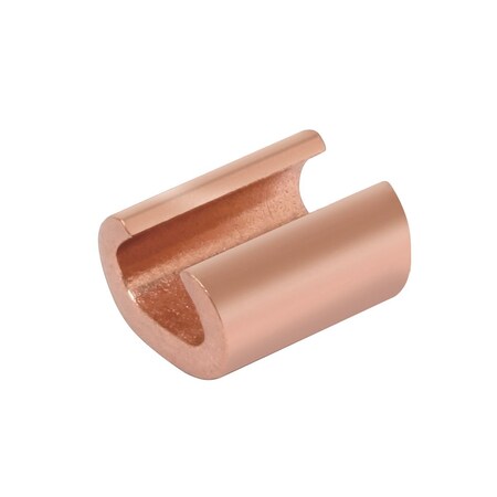Burndy CU Compression C Shape Compression Connector, 600 Volts to 35 Kv, Run: YC28C2
